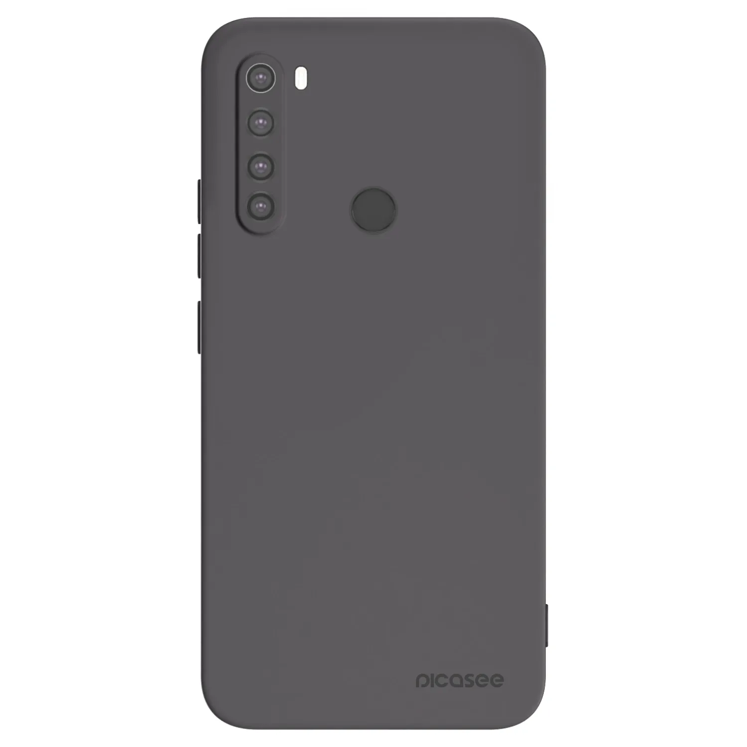 Picasee silikonski črni ovitek za Xiaomi Redmi Note 8 - Clear
