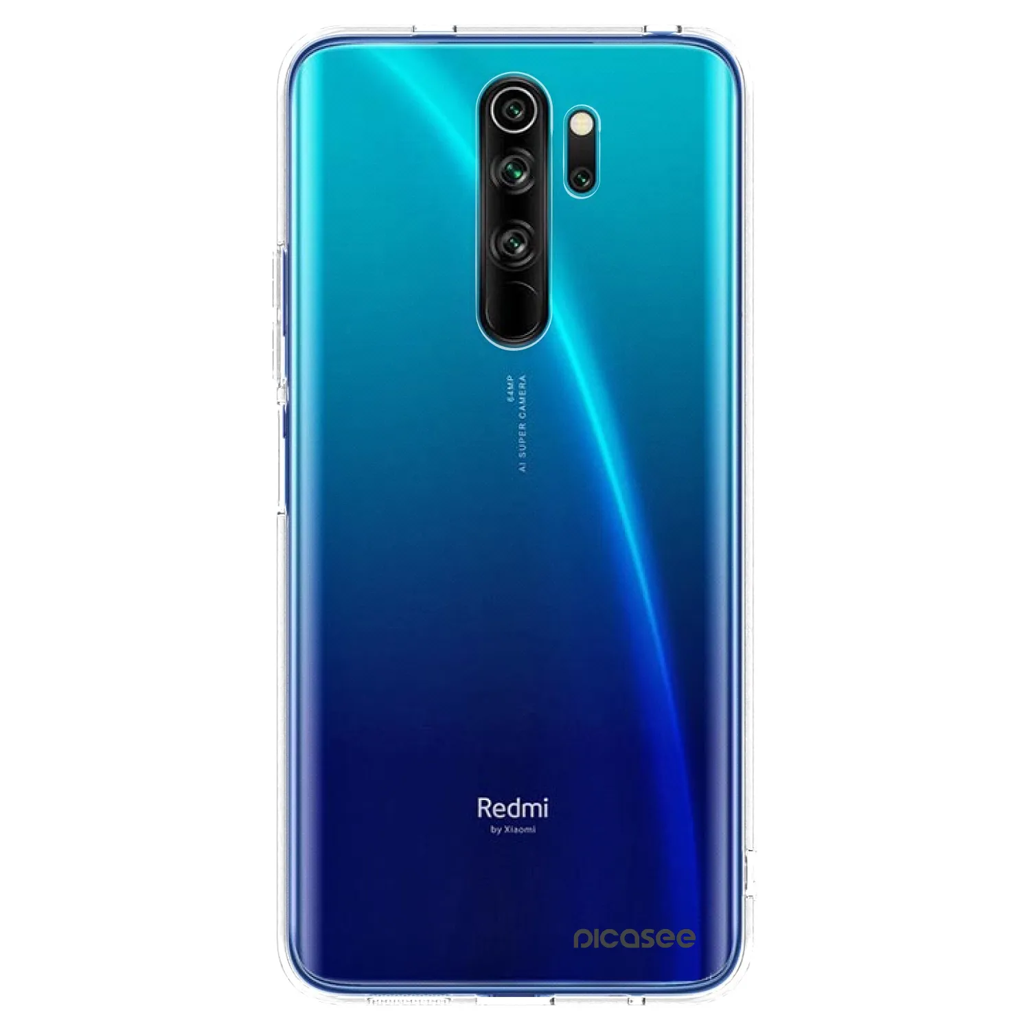 Picasee silikonski prozorni ovitek za Xiaomi Redmi Note 8 Pro - Clear