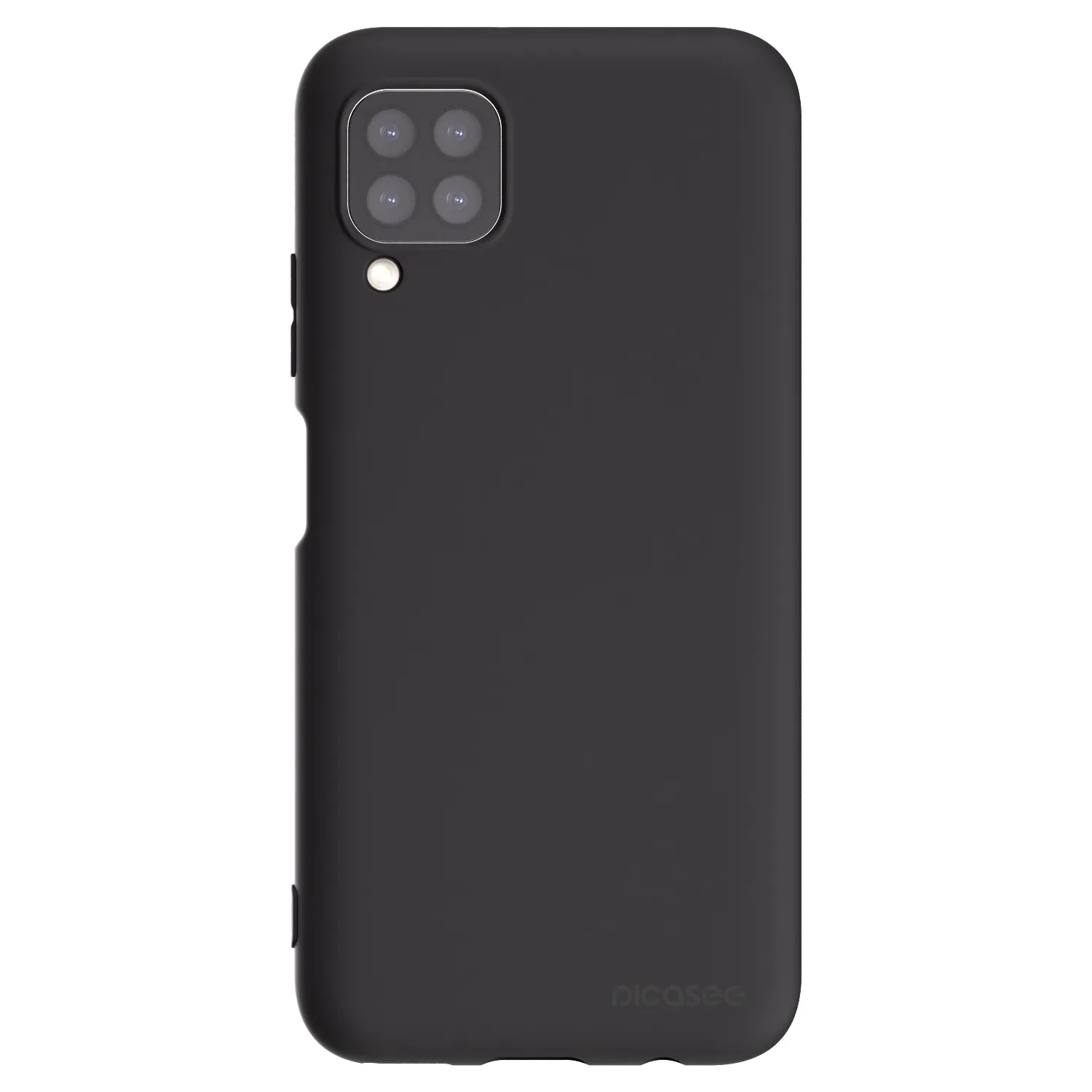 Picasee silikonski črni ovitek za Huawei P40 Lite - Clear
