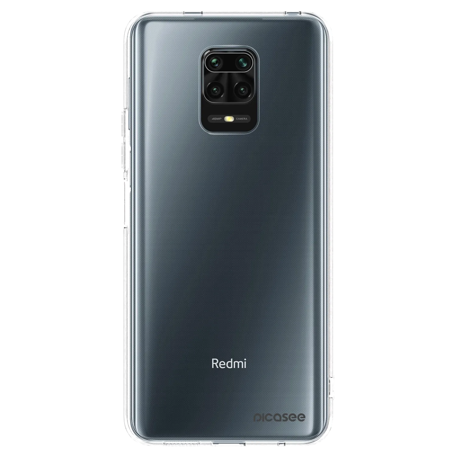 Picasee silikonski prozorni ovitek za Xiaomi Redmi Note 9 Pro - Clear