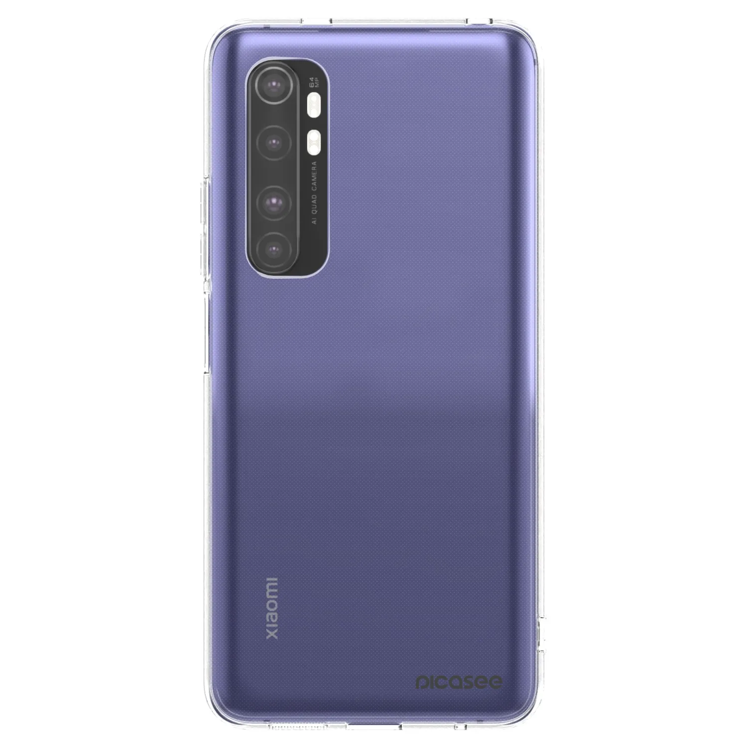 Picasee silikonski prozorni ovitek za Xiaomi Mi Note 10 Lite - Clear