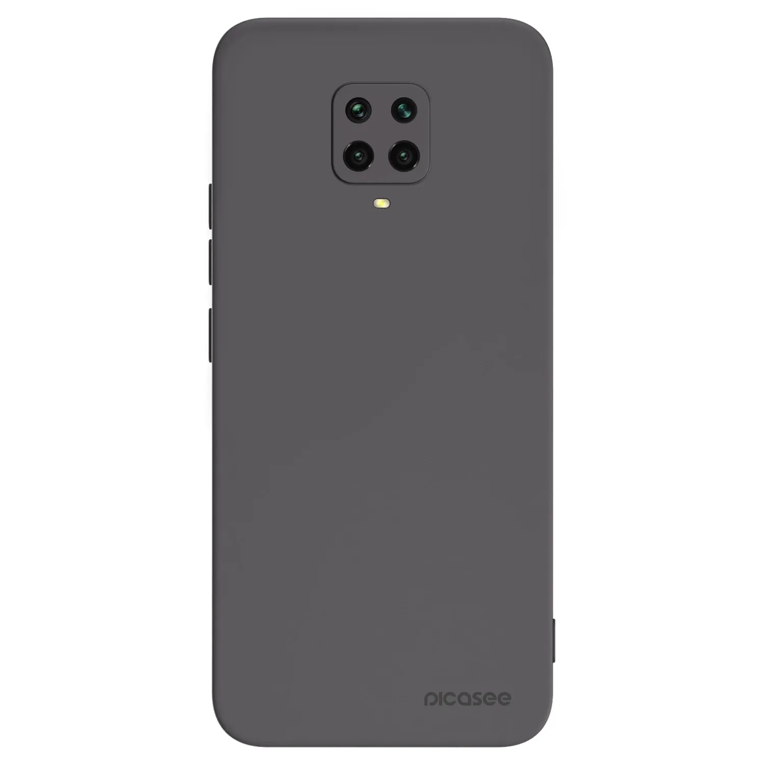 Picasee silikonski črni ovitek za Xiaomi Redmi Note 9S - Clear