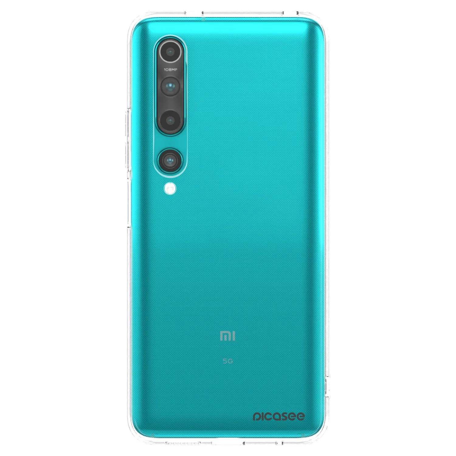Picasee silikonski prozorni ovitek za Xiaomi Mi 10 - Clear