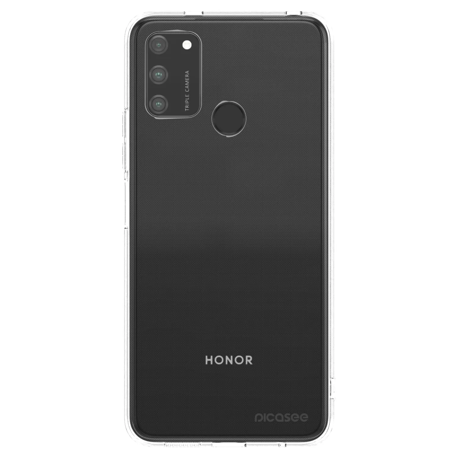 Picasee silikonski prozorni ovitek za Honor 9A - Clear