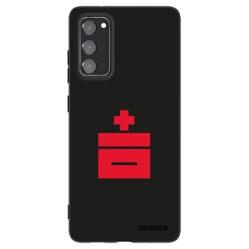 Picasee silikonski črni ovitek za Samsung Galaxy S20 FE - Le Plastenciaga