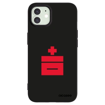 Picasee silikonski črni ovitek za Apple iPhone 12 Pro - Le Plastenciaga