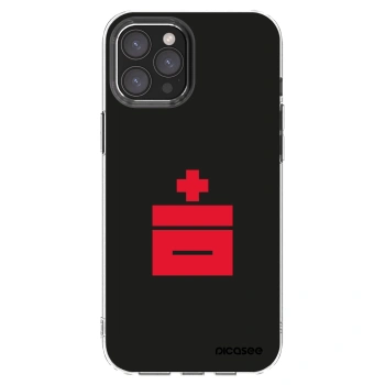 Picasee silikonski prozorni ovitek za Apple iPhone 12 Pro Max - Le Plastenciaga