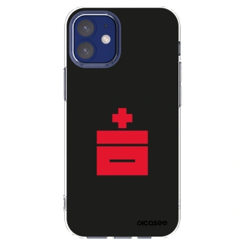 Picasee silikonski prozorni ovitek za Apple iPhone 12 mini - Le Plastenciaga