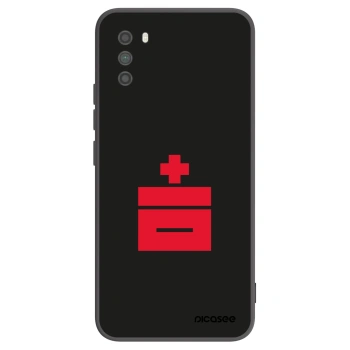 Picasee silikonski črni ovitek za Xiaomi Poco M3 - Le Plastenciaga