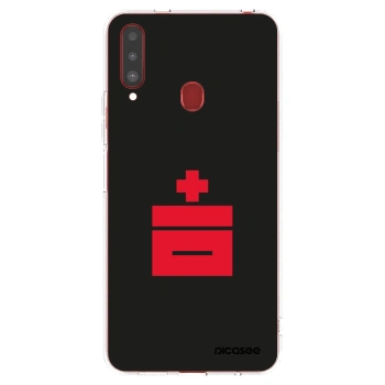 Picasee silikonski prozorni ovitek za Samsung Galaxy A20s - Le Plastenciaga