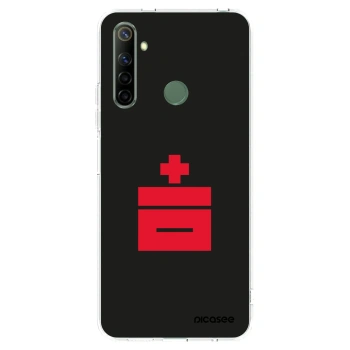 Picasee silikonski prozorni ovitek za Realme 6i - Le Plastenciaga