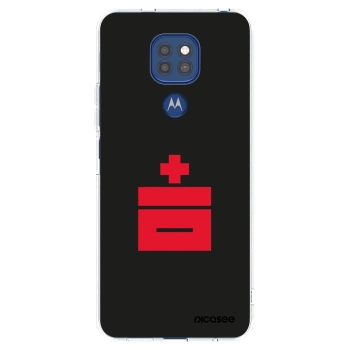 Picasee silikonski prozorni ovitek za Motorola Moto G9 Play - Le Plastenciaga