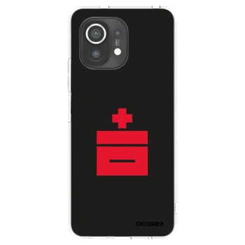 Picasee silikonski prozorni ovitek za Xiaomi Mi 11 - Le Plastenciaga