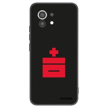 Picasee silikonski črni ovitek za Xiaomi Mi 11 - Le Plastenciaga