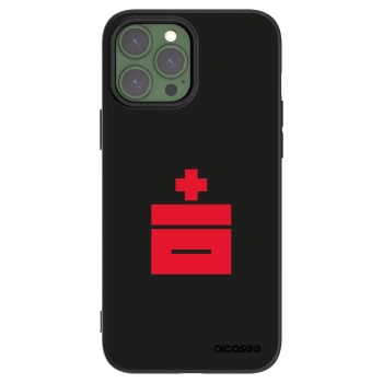 Picasee silikonski črni ovitek za Apple iPhone 13 Pro Max - Le Plastenciaga