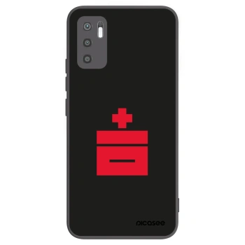 Picasee silikonski črni ovitek za Xiaomi Redmi Note 10 5G - Le Plastenciaga