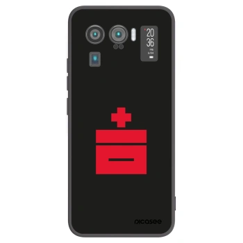 Picasee silikonski črni ovitek za Xiaomi Mi 11 Ultra - Le Plastenciaga