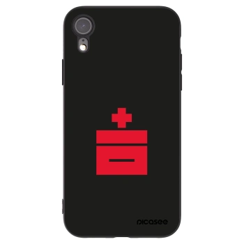 Picasee silikonski črni ovitek za Apple iPhone XR - Le Plastenciaga