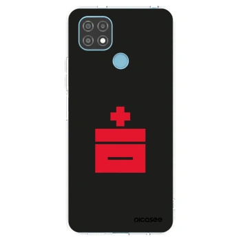 Picasee silikonski prozorni ovitek za Realme C21 - Le Plastenciaga