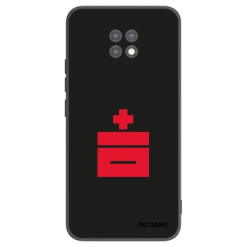 Picasee silikonski črni ovitek za Xiaomi Redmi Note 9T - Le Plastenciaga