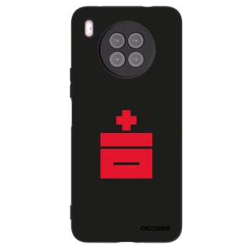 Picasee silikonski črni ovitek za Huawei Nova 8i - Le Plastenciaga