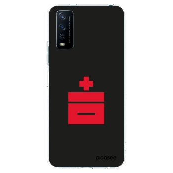 Picasee silikonski prozorni ovitek za Vivo Y11s - Le Plastenciaga