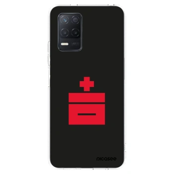 Picasee silikonski prozorni ovitek za Realme 8 5G - Le Plastenciaga