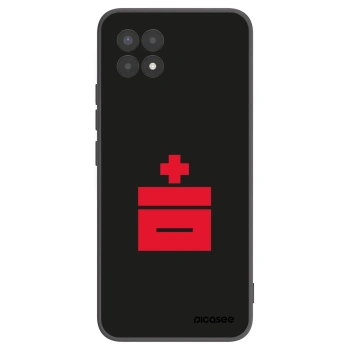 Picasee silikonski črni ovitek za Realme 8i - Le Plastenciaga