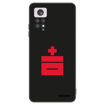 Picasee silikonski črni ovitek za Xiaomi Redmi Note 11 - Le Plastenciaga