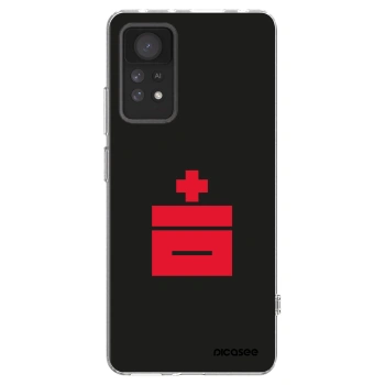 Picasee silikonski prozorni ovitek za Xiaomi Redmi Note 11 Pro - Le Plastenciaga
