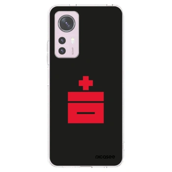 Picasee silikonski prozorni ovitek za Xiaomi 12 - Le Plastenciaga