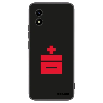 Picasee silikonski črni ovitek za Vivo Y01 - Le Plastenciaga