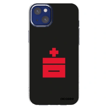 Picasee silikonski prozorni ovitek za Apple iPhone 14 Plus - Le Plastenciaga