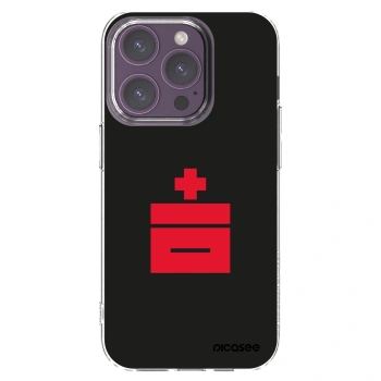 Picasee silikonski prozorni ovitek za Apple iPhone 14 Pro - Le Plastenciaga