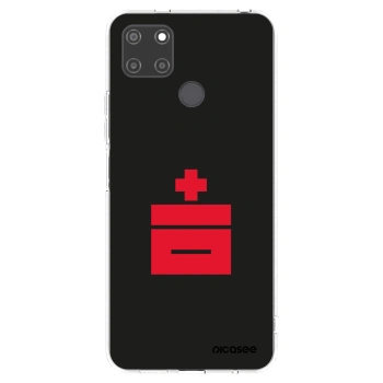 Picasee silikonski prozorni ovitek za Realme C21Y - Le Plastenciaga