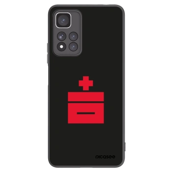 Picasee silikonski črni ovitek za Xiaomi Redmi Note 11 Pro+ 5G - Le Plastenciaga