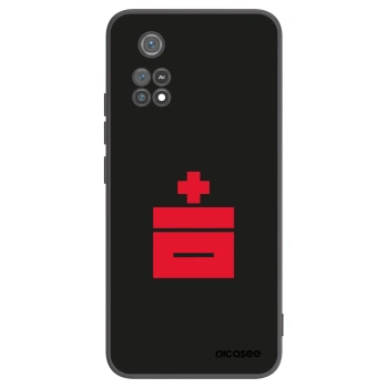 Picasee silikonski črni ovitek za Xiaomi Poco M4 Pro - Le Plastenciaga