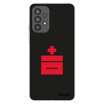Picasee silikonski prozorni ovitek za Samsung Galaxy A73 5G - Le Plastenciaga