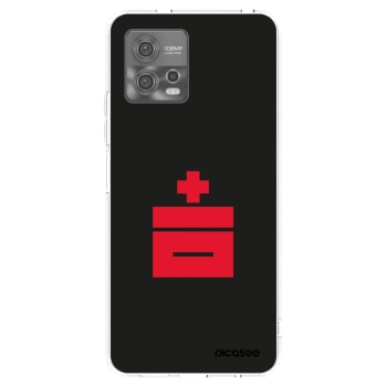 Picasee silikonski prozorni ovitek za Motorola Moto G72 - Le Plastenciaga