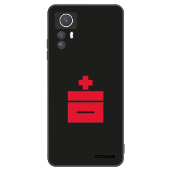 Picasee silikonski črni ovitek za Xiaomi Redmi Note 12S - Le Plastenciaga
