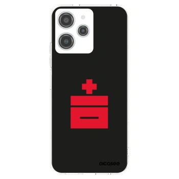 Picasee silikonski prozorni ovitek za Xiaomi Redmi 12 4G - Le Plastenciaga