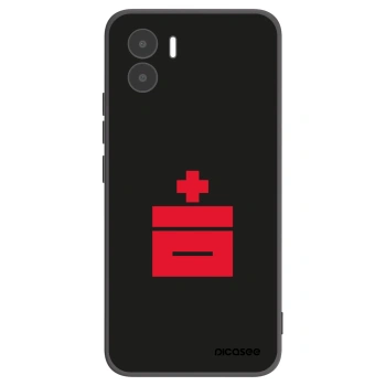 Picasee silikonski črni ovitek za Xiaomi Redmi A2 - Le Plastenciaga
