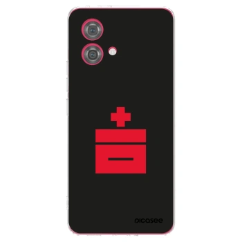 Picasee silikonski prozorni ovitek za Motorola Moto G84 5G - Le Plastenciaga