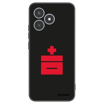 Picasee silikonski črni ovitek za Realme C53 - Le Plastenciaga