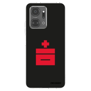 Picasee silikonski prozorni ovitek za Honor X7a - Le Plastenciaga