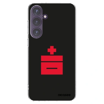 Picasee silikonski prozorni ovitek za Samsung Galaxy S24+ S926B 5G - Le Plastenciaga