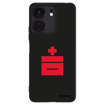 Picasee silikonski črni ovitek za Xiaomi Redmi 13C 4G - Le Plastenciaga