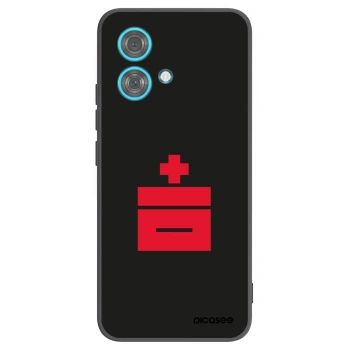 Picasee silikonski črni ovitek za Motorola Edge 40 Neo - Le Plastenciaga