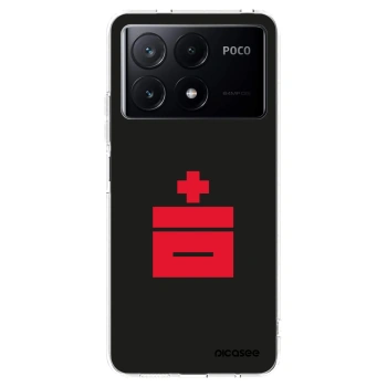 Picasee silikonski prozorni ovitek za Xiaomi Poco X6 Pro - Le Plastenciaga