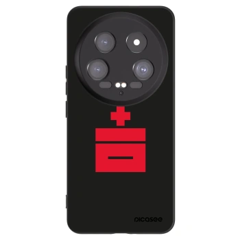 Picasee silikonski črni ovitek za Xiaomi 14 Ultra - Le Plastenciaga